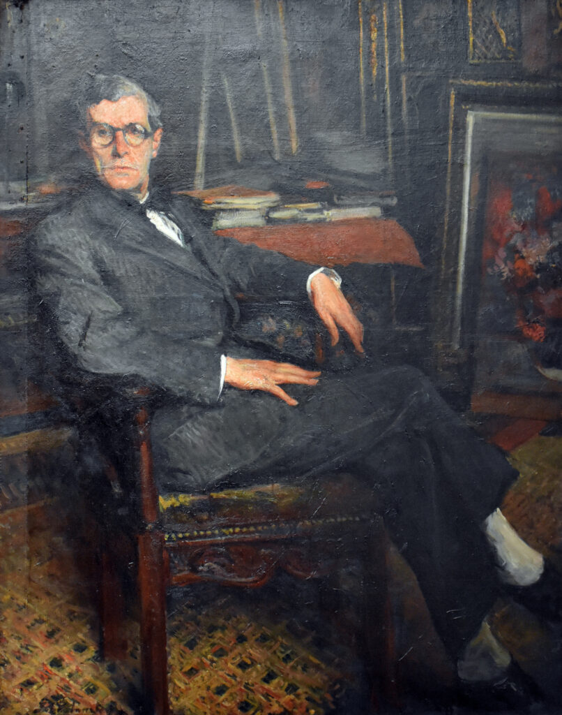 Expertise et estimation par le cabinet Robaldo. présentation de l'artiste : Jean Dupas. Portrait de Jean Dupas par Jacques-Emile Blanche