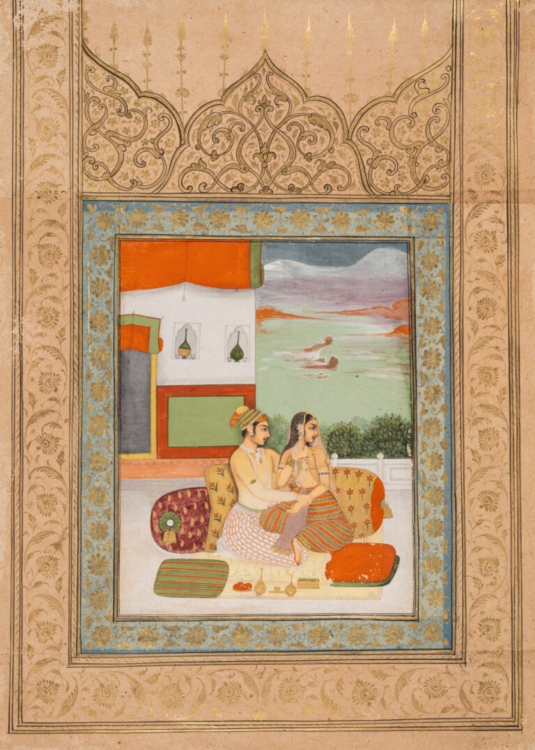 Un délicat couple princier du Deccan adjugé 5 000 € lors de la vente Arts d’Orient