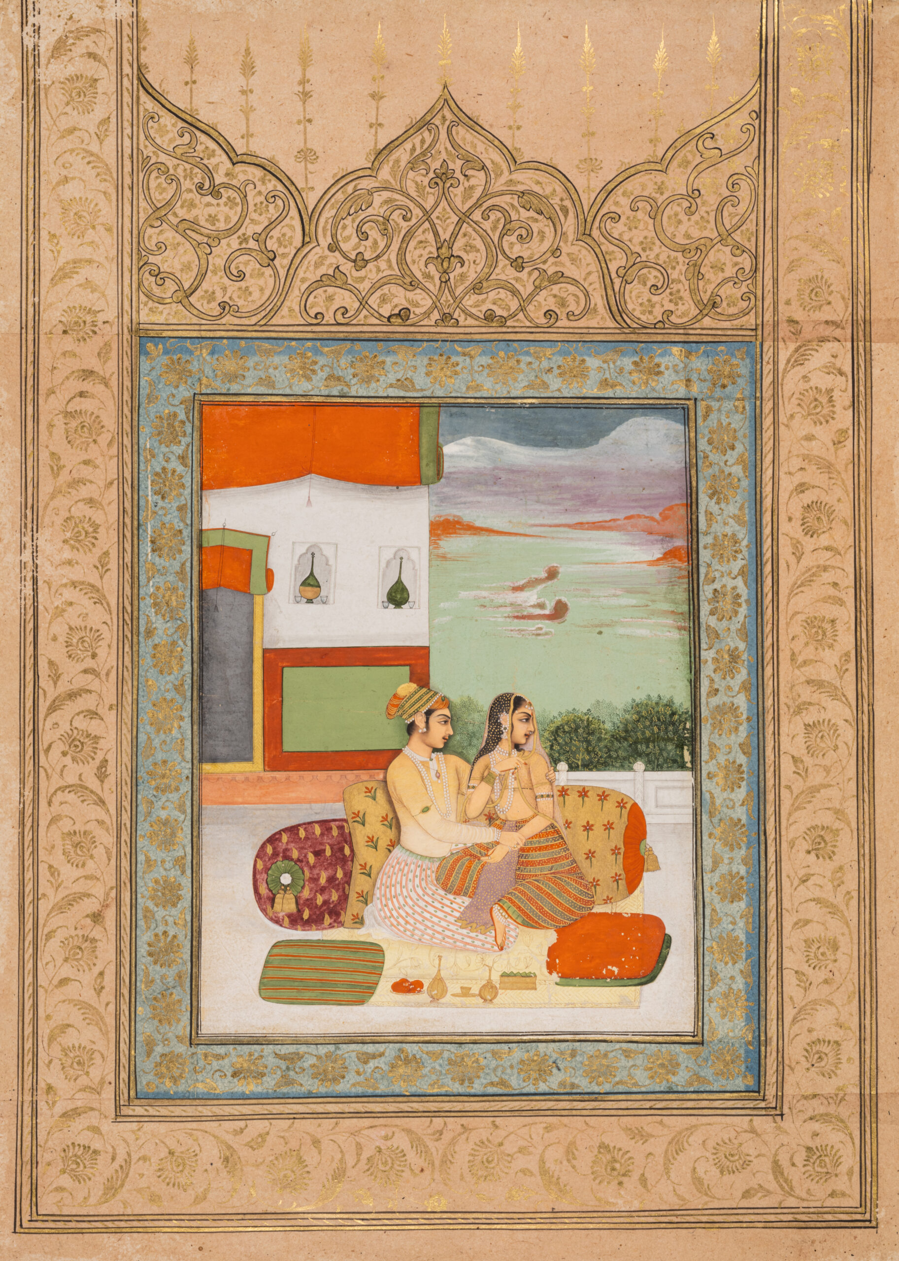 Un délicat couple princier du Deccan adjugé 5 000 € lors de la vente Arts d’Orient