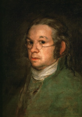 Par Francisco de Goya — originally uploaded to fr.wikipedia par Schnouki (d · contributions) on 21 juin 2004 under the file name Autorretrato con gafas por Francisco de Goya (Musée Bonnat-Helleu).jpg.(+/−), Domaine public, https://commons.wikimedia.org/w/index.php?curid=527846