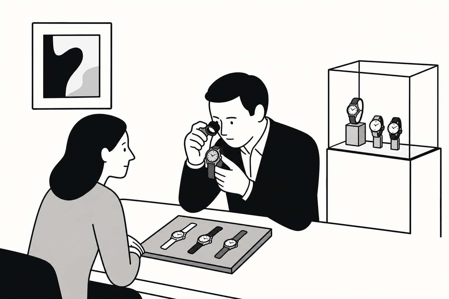 Illustration éditoriale liée au sujet : Comment faire expertiser une montre de collection à Bordeaux ?