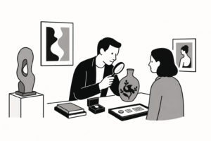Illustration éditoriale liée au sujet : Comment faire expertiser une collection à Rennes ?