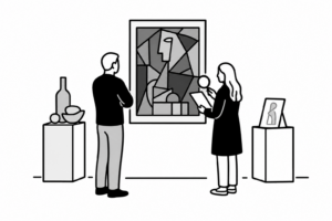 Illustration éditoriale liée au sujet : Estimation María Blanchard (1881-1932) : prix, cote et expertise de tableaux cubistes