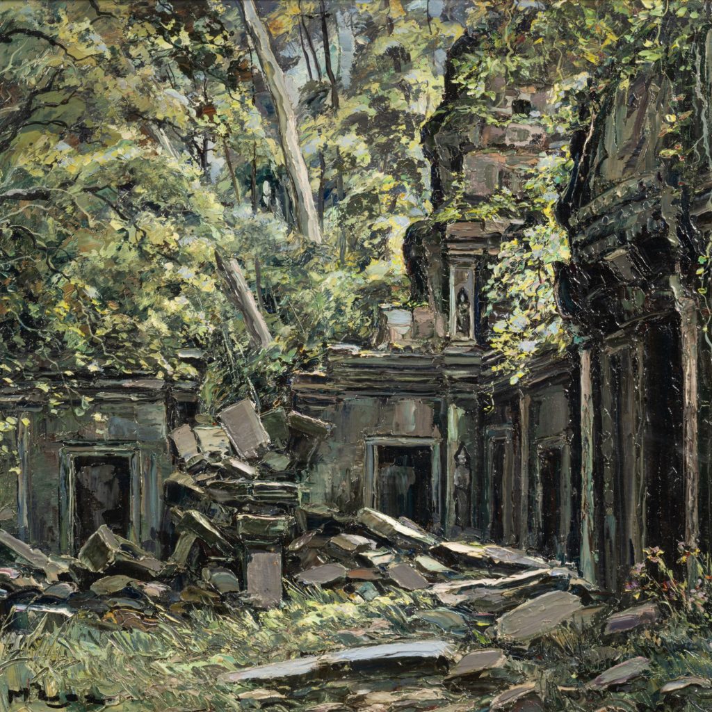 HENRI MÈGE (1904-1984) Ruines d'Angkor
