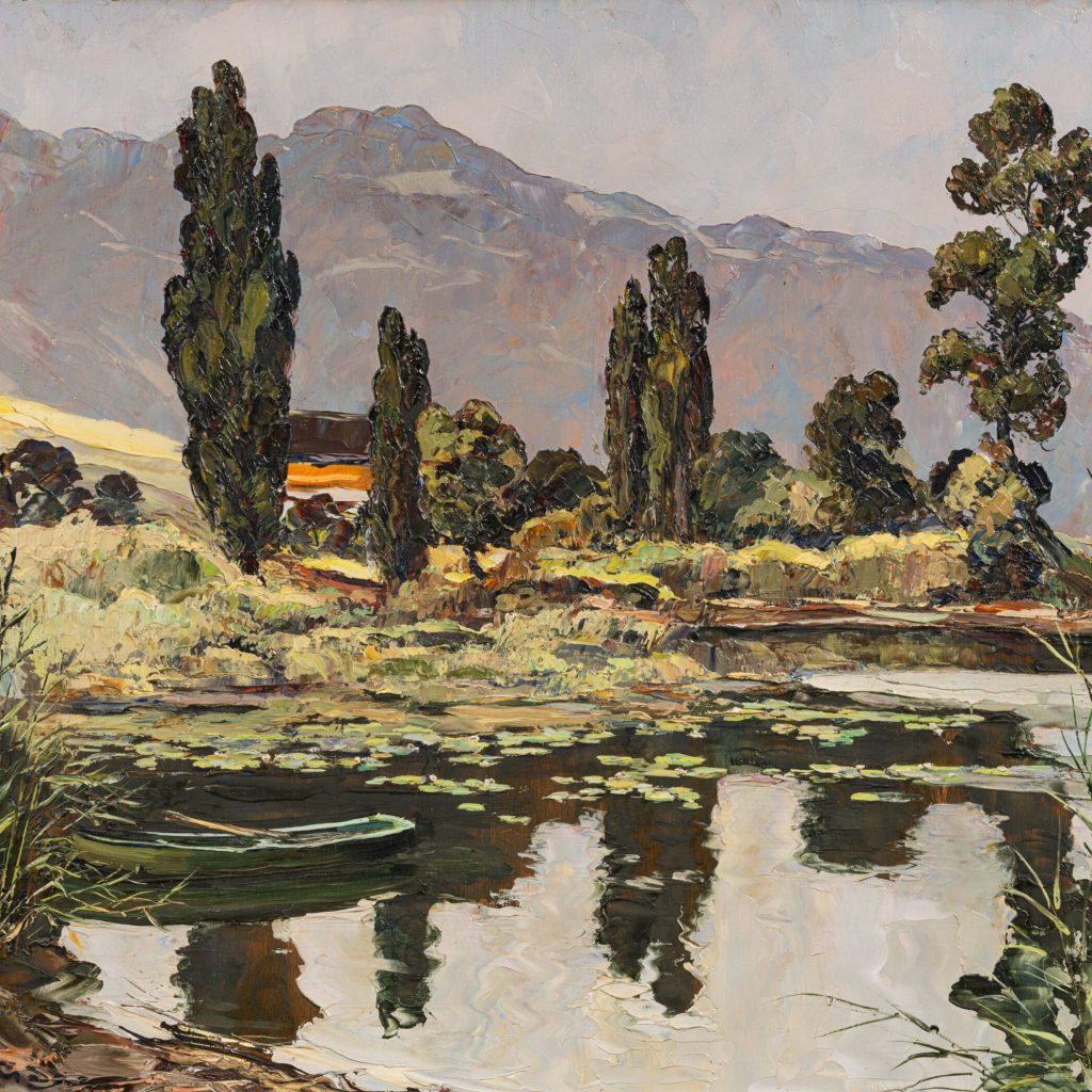 HENRI MÈGE (1904-1984) Matinée à la baie de Grésine