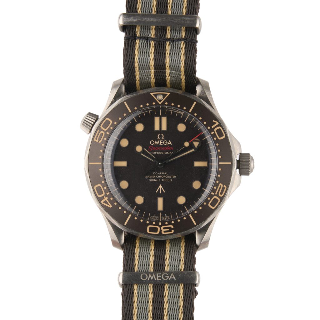 Estimation d'une montre signée Omega, Seamaster 007 "No Time To die", adjugé 4 000 €