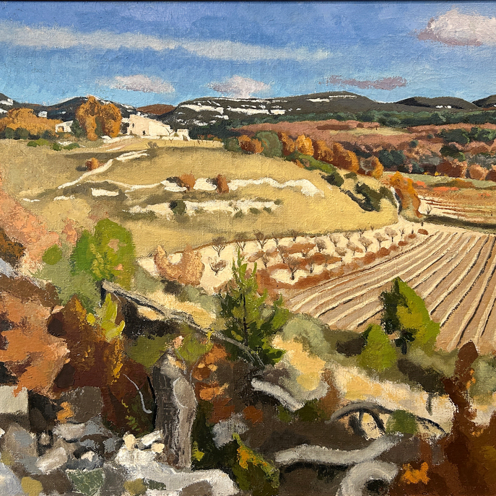 Joseph Inguimberty (1896-1971) - Vue de champs en Provence